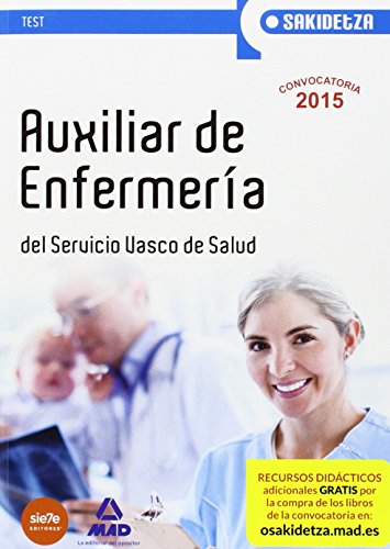 Stock image for Auxiliar de Enfermera de Osakidetza-Servicio Vasco de Salud. Test for sale by Ammareal