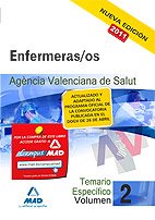 Imagen de archivo de Enfermeras/os de la Agencia Valenciana de Salud. Temario Parte Especfica. Volumen Ii a la venta por Hamelyn