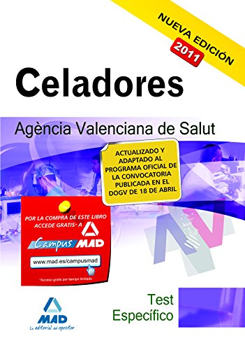 9788467654523: Celadores de la agencia valenciana de salud. Test de la parte especfica (Spanish Edition)