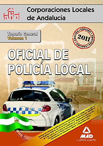 Imagen de archivo de Oficial de la Polica Local de Andaluca. Temario General. Volumen I a la venta por Iridium_Books