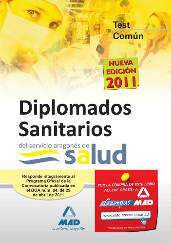 9788467662047: Diplomados Sanitarios del Servicio Aragons de Salud. Test Comn