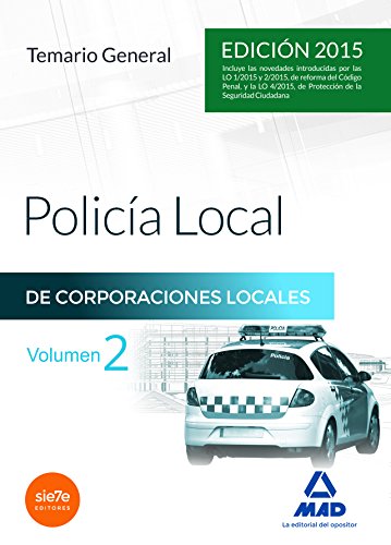 Stock image for Polica Local. Temario General Volumen 2 for sale by Hamelyn
