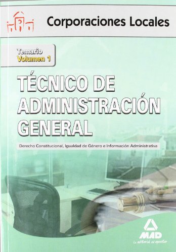 Beispielbild fr TCNICO DE ADMINISTRACIN GENERAL DE CORPORACIONES LOCALES. VOLUMEN I. DERECHO C zum Verkauf von Zilis Select Books