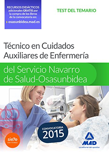 Imagen de archivo de T+cnico en Cuidados Auxiliares de Enfermer a del Servicio Navarro de Salud-Osasunbidea. Test a la venta por Iridium_Books