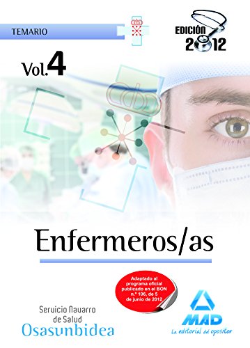 Imagen de archivo de Enfermeros/as del Servicio Navarro de Salud-Osasunbidea. Temario volumen IV a la venta por Iridium_Books