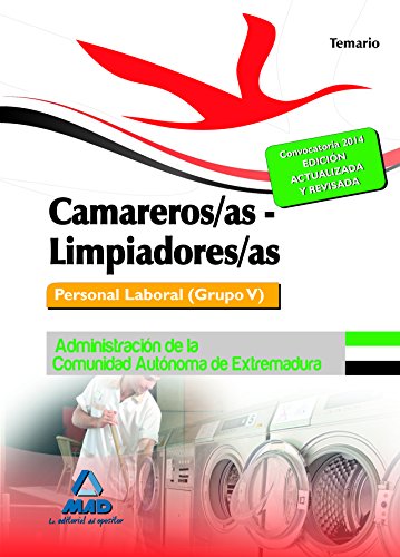 Stock image for CAMAREROS/AS-LIMPIADORES/AS. PERSONAL LABORAL (GRUPO V) DE LA ADMINISTRACIN DE for sale by Zilis Select Books