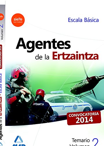 Imagen de archivo de AGENTES DE LA ERTZAINTZA TEMARIO VOLUMEN 2 a la venta por TERAN LIBROS