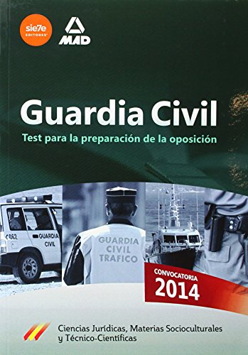 Imagen de archivo de GUARDIA CIVIL. TEST PARA LA PREPARACION DE LA OPOSICION a la venta por TERAN LIBROS