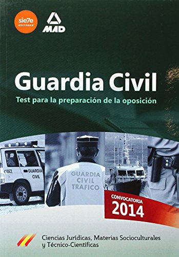 9788467698299: Guardia Civil. Test para la Preparacin de Oposicin