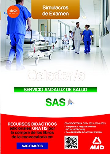 Imagen de archivo de CELADOR SERVICIO ANDALUZ SALUD 2014 SIMULACROS DE EXAMEN a la venta por Iridium_Books