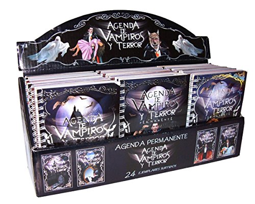 9788467701593: Estuche agenda escolar permanente vampiros y terror (24 ejemplares) (Est.Agenda Vampiros Y Terror)