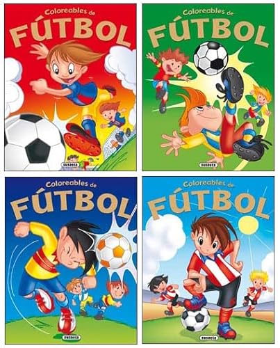 Stock image for Coloreables de Ftbol (4 Ttulos) for sale by Iridium_Books