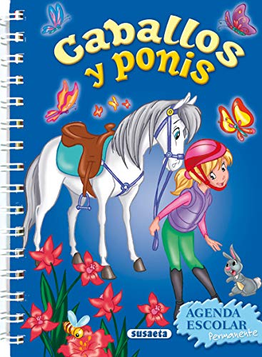 9788467707533: Agenda escolar permanente - Caballos y ponis (Agendas De Caballos Y Ponis)