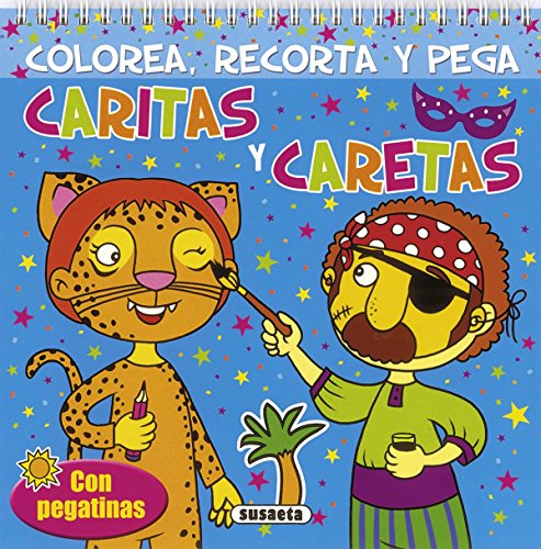 Beispielbild fr Caritas y caretas. Colorea recorta y pega zum Verkauf von Iridium_Books