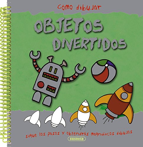 Stock image for C mo dibujar objetos divertidos (Spanish Edition) for sale by HPB Inc.
