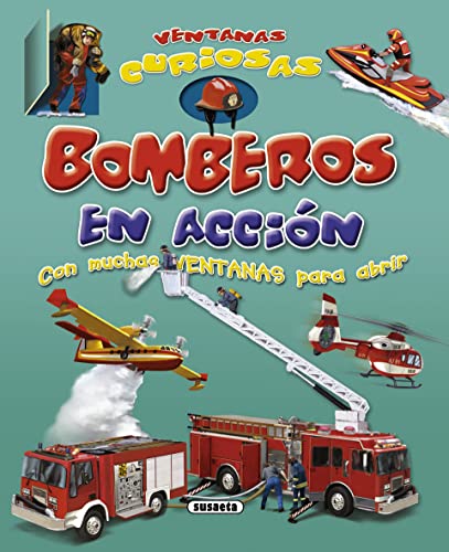 9788467712025: Bomberos en accin (Ventanas Curiosas/ Curious windows) (Spanish Edition)