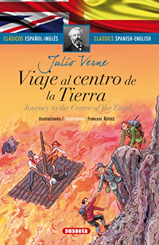 Imagen de archivo de Viaje al centro de la Tierra (Clasicos Espanol-Ingles) (Spanish Edition) a la venta por HPB-Emerald