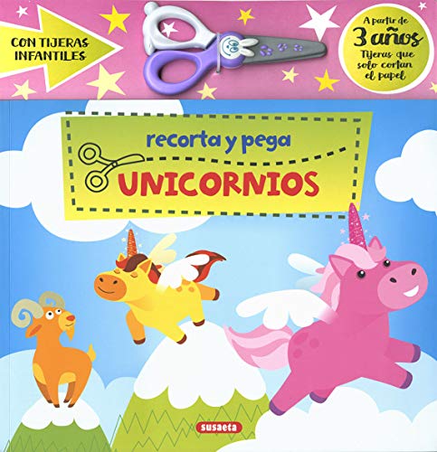 Imagen de archivo de Recorta y pega unicornios a la venta por WorldofBooks