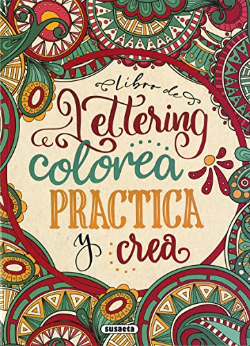 Stock image for Libro de lettering. Colorea , practica y crea (Spanish Edition) for sale by Books Unplugged