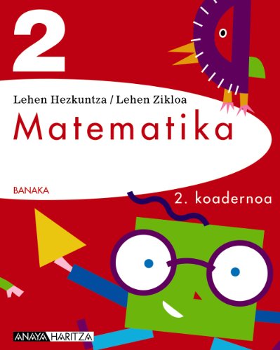 Stock image for (eus).(11).koad.matematika 2-2.lmh (koadernoa) for sale by Iridium_Books