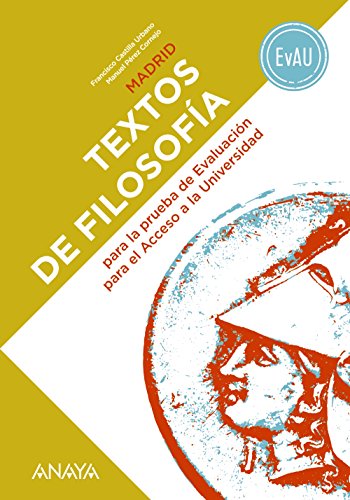 Imagen de archivo de TEXTOS DE FILOSOFA PARA LA EVAU. a la venta por Zilis Select Books