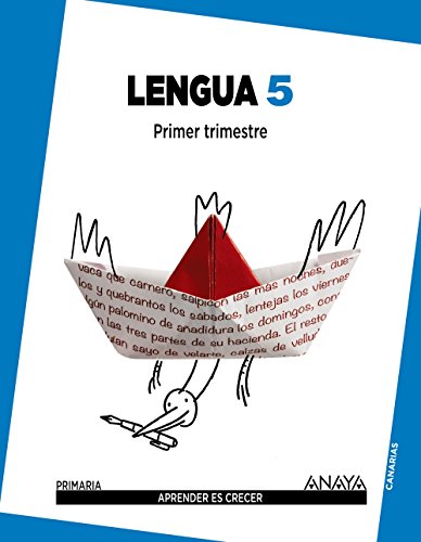 9788467816235: Aprender es Crecer, lengua, 5 Educacin Primaria (Canarias)