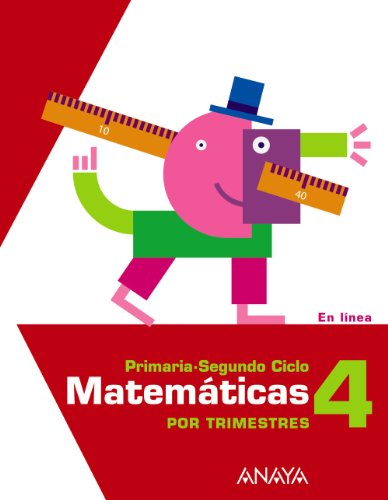 9788467817126: Matemticas 4. Primaria. Segundo Ciclo (Trimestre 1, 2, 3) (En lnea) - 9788467817126