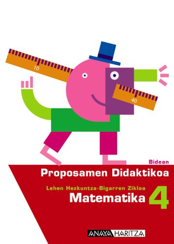 9788467821666: Matematika 4. Irakasleentzako materiala. (Bidean)