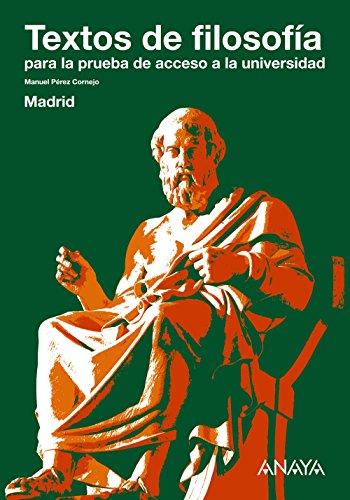 9788467824988: Textos de filosofa para la prueba de acceso a la universidad. Madrid