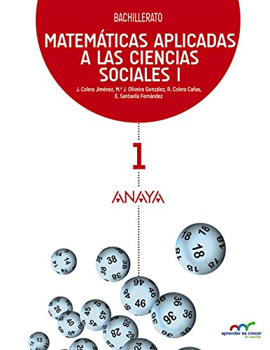 Imagen de archivo de Matemticas aplicadas a las ciencias sociales, 1 Bachillerato (Aprender es crecer en conexin) a la venta por medimops