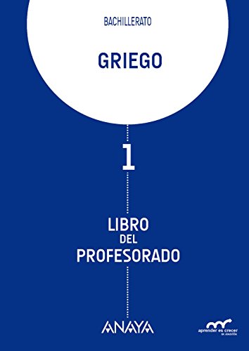 Imagen de archivo de Griego 1. Libro Del Profesorado. a la venta por Hamelyn