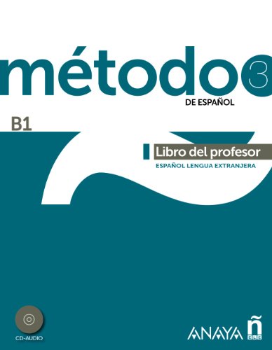 Stock image for MTODO 3 DE ESPAOL (B1). LIBRO DEL PROFESOR. for sale by KALAMO LIBROS, S.L.