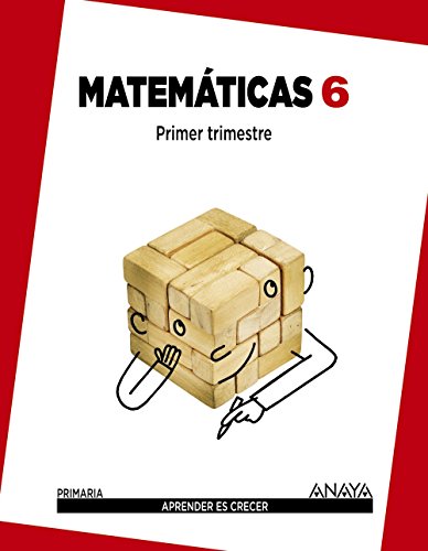 Stock image for Matemticas 6. (Aprender es crecer) for sale by medimops