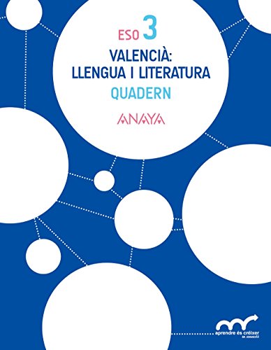 Imagen de archivo de Aprendre s crixer en connexi, valenci, llengua i literatura, 3 ESO (Valencia). Quadern a la venta por medimops