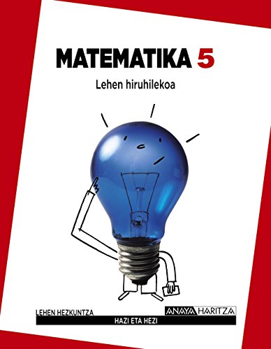 9788467835441: Matematika 5. (Hazi eta hezi)