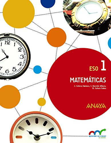 Stock image for Matemticas 1 ESO (Aprender es crecer en conexin) for sale by medimops