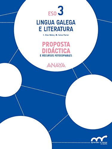 9788467853339: Lingua Galega e Literatura 3. Proposta didctica. (Aprender  crecer en conexin) (Galician Edition)