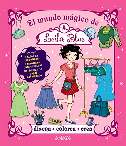 Imagen de archivo de El mundo mgico de Leila Blue / The magical world of Leila Blue (Spanish Edition) a la venta por Iridium_Books