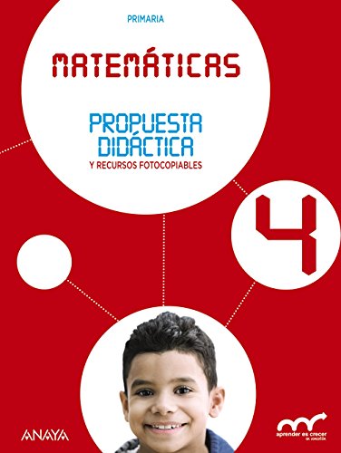 9788467879032: Matemticas 4. Propuesta didctica. (Aprender es crecer en conexin)