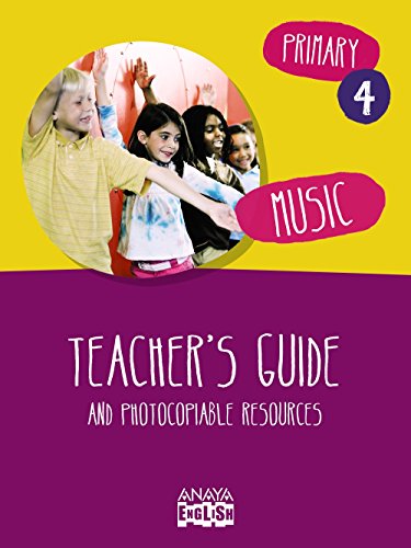 9788467879391: Music 4. Teacher ' s Guide. (Anaya English)