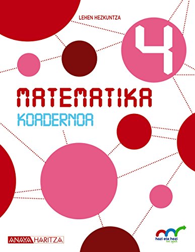 Stock image for Matematika 4. Koadernoa for sale by Revaluation Books