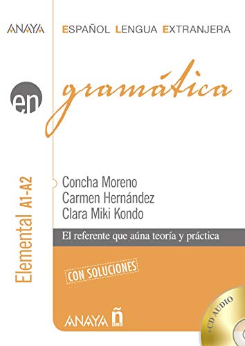 Gramática. Nivel elemental A1-A2 - Moreno García, Concha/Hernández Alcaide, Carmen
