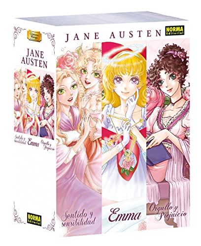 Beispielbild fr PACK CLASICOS MANGA: JANE AUSTEN zum Verkauf von Hilando Libros