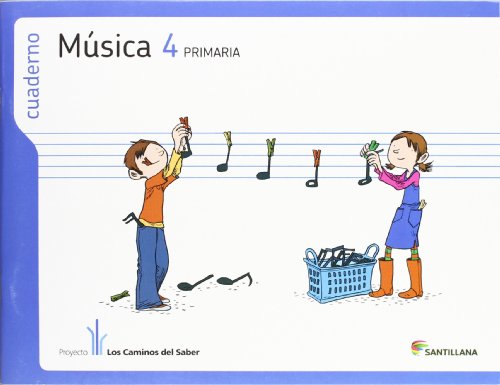 CUADERNO MUSICA 4 PRIMARIA (9788468009599) by Various