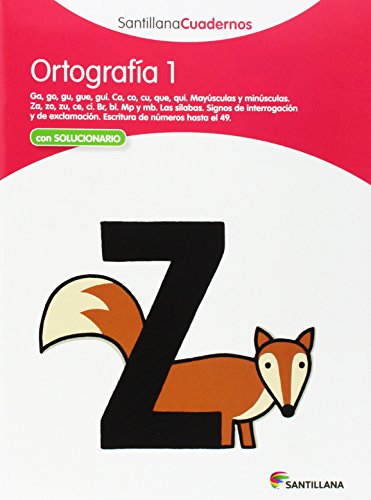 9788468012209: ORTOGRAFIA 1 SANTILLANA CUADERNOS - 9788468012209: Ortografia pauta 1