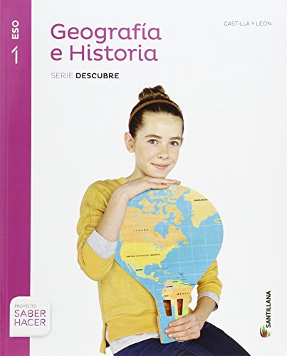 Imagen de archivo de GEOGRAFIA E HISTORIA CASTILLA LEON SERIE DESCUBRE 1 ESO SABER HACER a la venta por Zilis Select Books