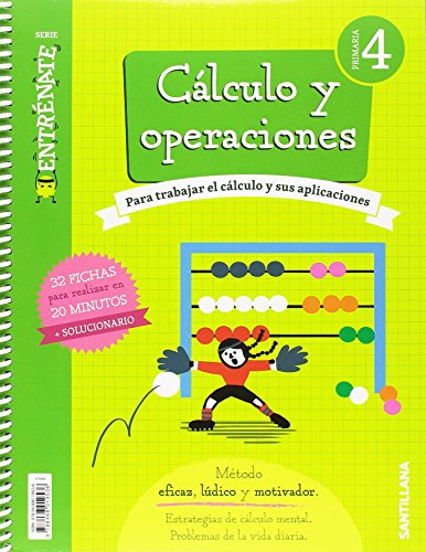 Stock image for CUADERNO CALCULO SERIE ENTRENATE 4 PRIMARIA for sale by medimops