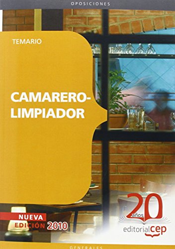 9788468105543: Camarero-Limpiador. Temario (Coleccin 65)