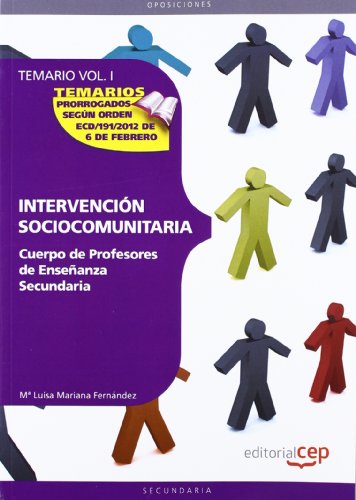 9788468131597: Cuerpo de Profesores de Enseanza Secundaria. Intervencin Sociocomunitaria. Temario. Vol. I.