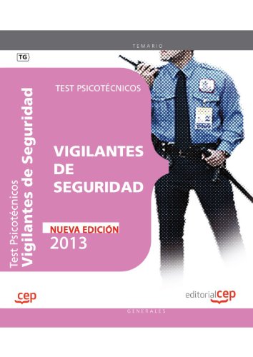 Imagen de archivo de VIGILANTES DE SEGURIDAD. TEST PSICOTCNICOS a la venta por Zilis Select Books